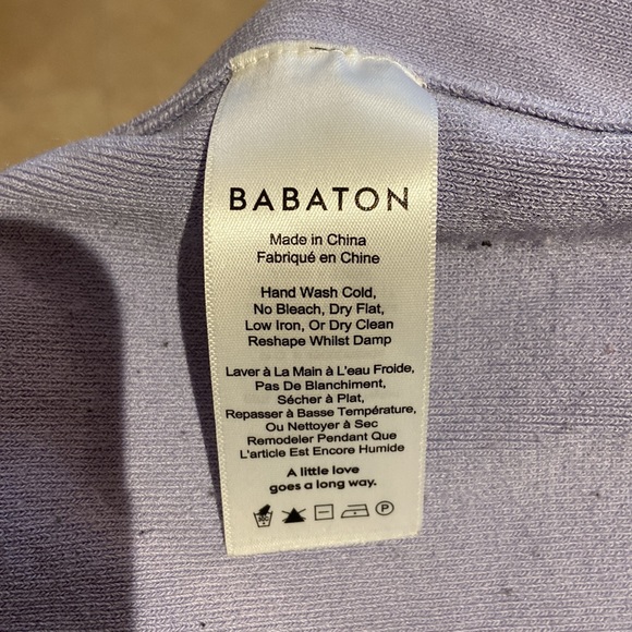 Aritzia Babaton Sleeveless Knit Top with Cape Detail - Picture 7 of 8